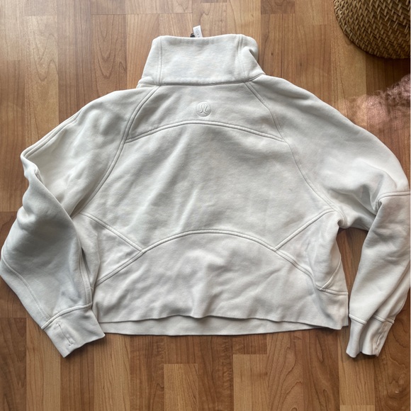Lululemon Scuba Oversized Funnel Neck Half Zip - Sz Medium / Large - Picture 4 of 8